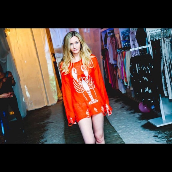 Wildfox NWT Lennon 10 Mint soft comfy Sweater✨ - Picture 6 of 8